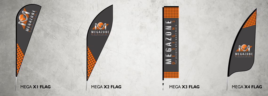 teardrop flags and flag banners