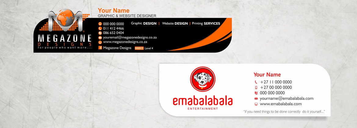 Email Signature Design